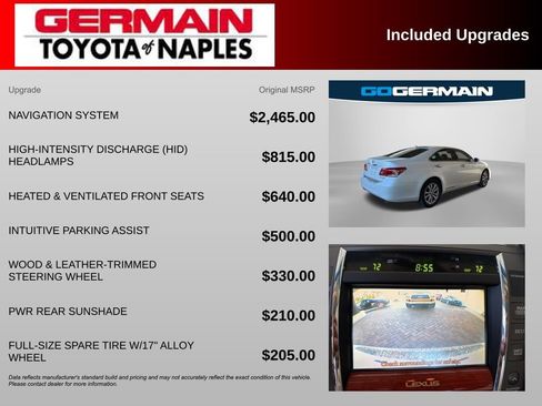 Used 2011 Lexus ES 350 image 4
