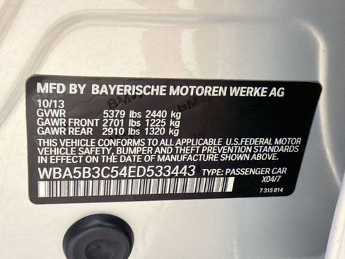 Used 2014 BMW 535i xDrive Sedan image 19