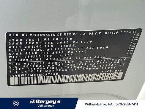New 2026 Volkswagen Tiguan SEL R-Line AWD/4WD image 21