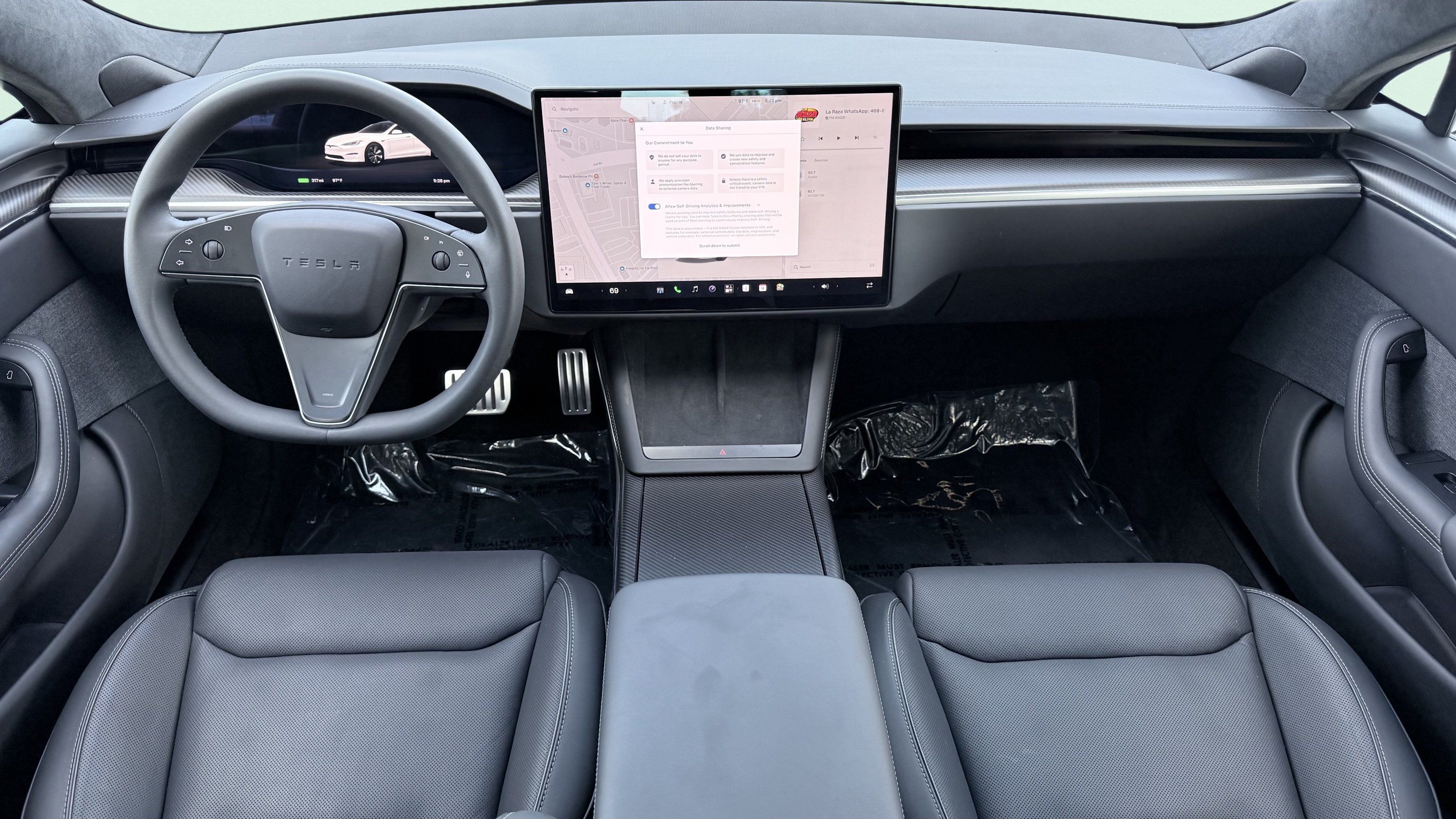 Used 2024 Tesla Model S Plaid AWD/4WD image 2