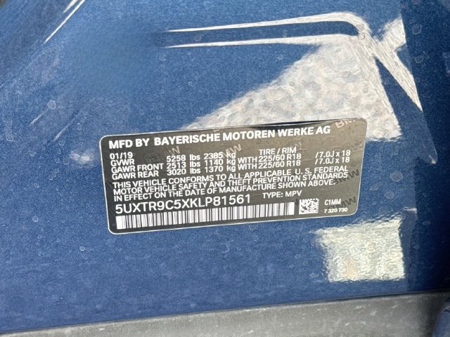 Used 2019 BMW X3 xDrive30i w/ Convenience Package AWD/4WD image 44