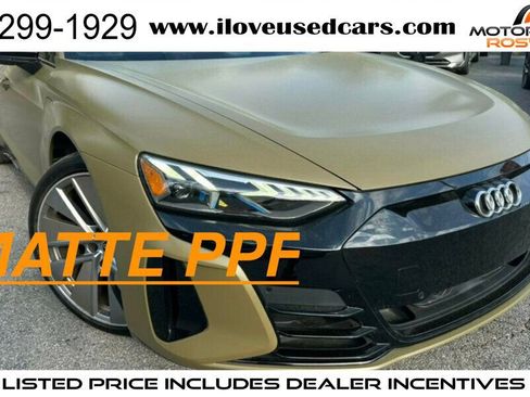 Used 2022 Audi e-tron GT Prestige w/ Prestige Package AWD/4WD image 1