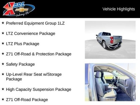 Certified 2023 Chevrolet Silverado 1500 LTZ AWD/4WD image 2