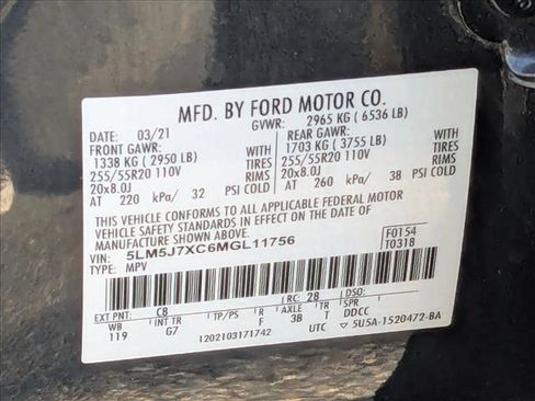 Used 2021 Lincoln Aviator Reserve w/ Equipment Group 201A image 27