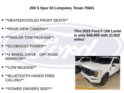 Used 2023 Ford F150 Lariat image 20