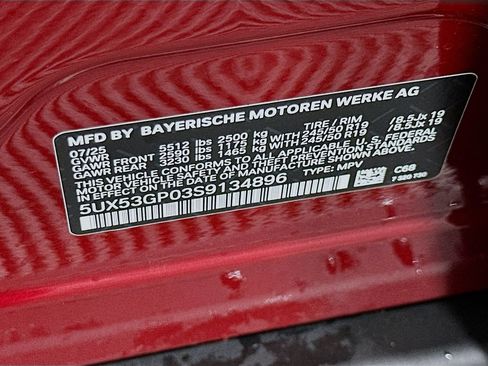 Used 2025 BMW X3 xDrive30i w/ Convenience Package AWD/4WD image 24
