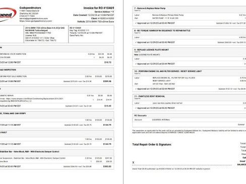 Used 2016 BMW 750i xDrive xDrive Executive Pkg 2 $107K M image 7