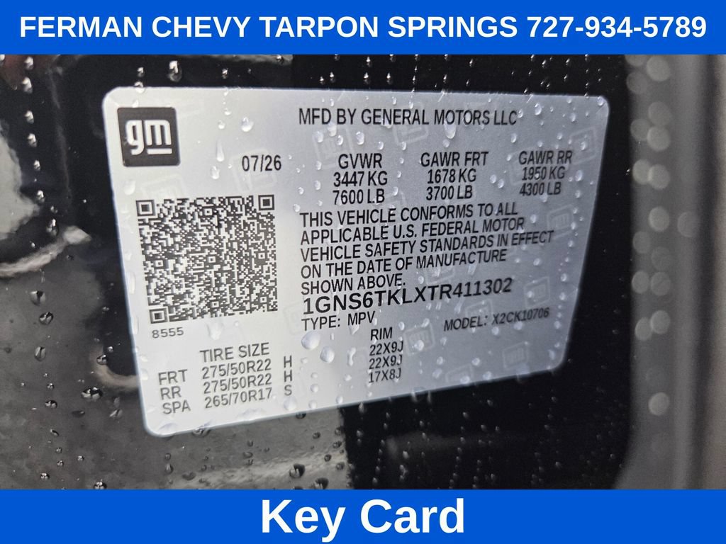 New 2026 Chevrolet Tahoe High Country AWD/4WD image 22