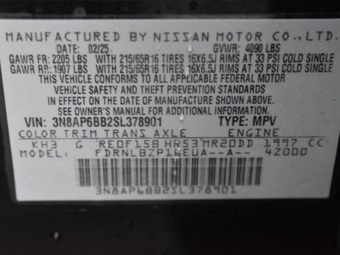 Used 2025 Nissan Kicks S AWD/4WD image 33