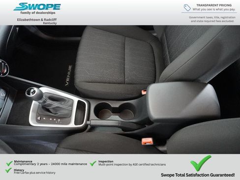 Certified 2023 Hyundai Venue SE w/ Cargo Package FWD image 21