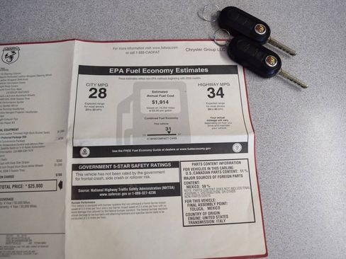 Used 2012 FIAT 500 Abarth w/ Safety & Convenience Pkg FWD image 62