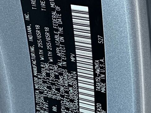 Used 2025 Toyota Grand Highlander AWD image 36