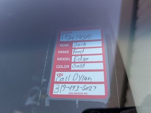 Used 2018 Ford Edge SEL AWD/4WD image 36
