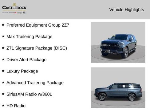 Used 2021 Chevrolet Tahoe Z71 w/ Z71 Signature Package AWD/4WD image 2