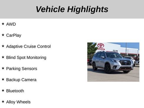 Used 2024 Subaru Forester Sport AWD/4WD image 5