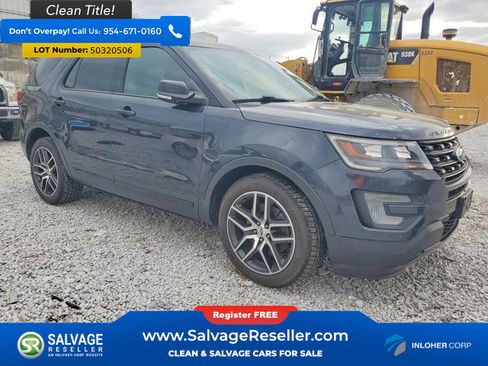 Used 2017 Ford Explorer Sport w/ Equipment Group 401A AWD/4WD image 5