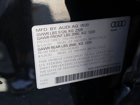 Used 2021 Audi Q3 2.0T Premium w/ Convenience Package image 53