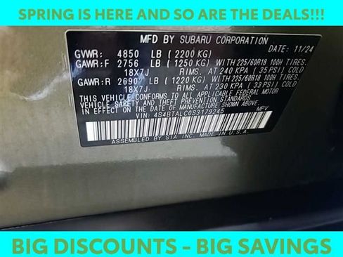 Used 2025 Subaru Outback Onyx Edition image 6