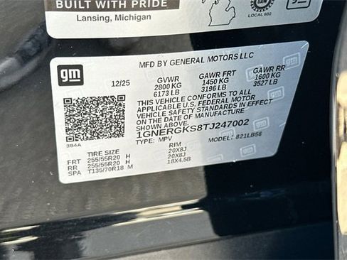 New 2026 Chevrolet Traverse LT w/ Midnight/Sport Edition image 39