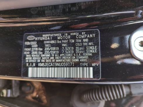 Used 2022 Hyundai Tucson Limited w/ Cargo Package image 39