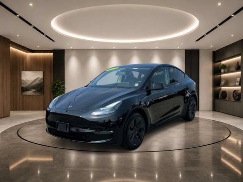 Used 2025 Tesla Model Y Long Range AWD/4WD image 2