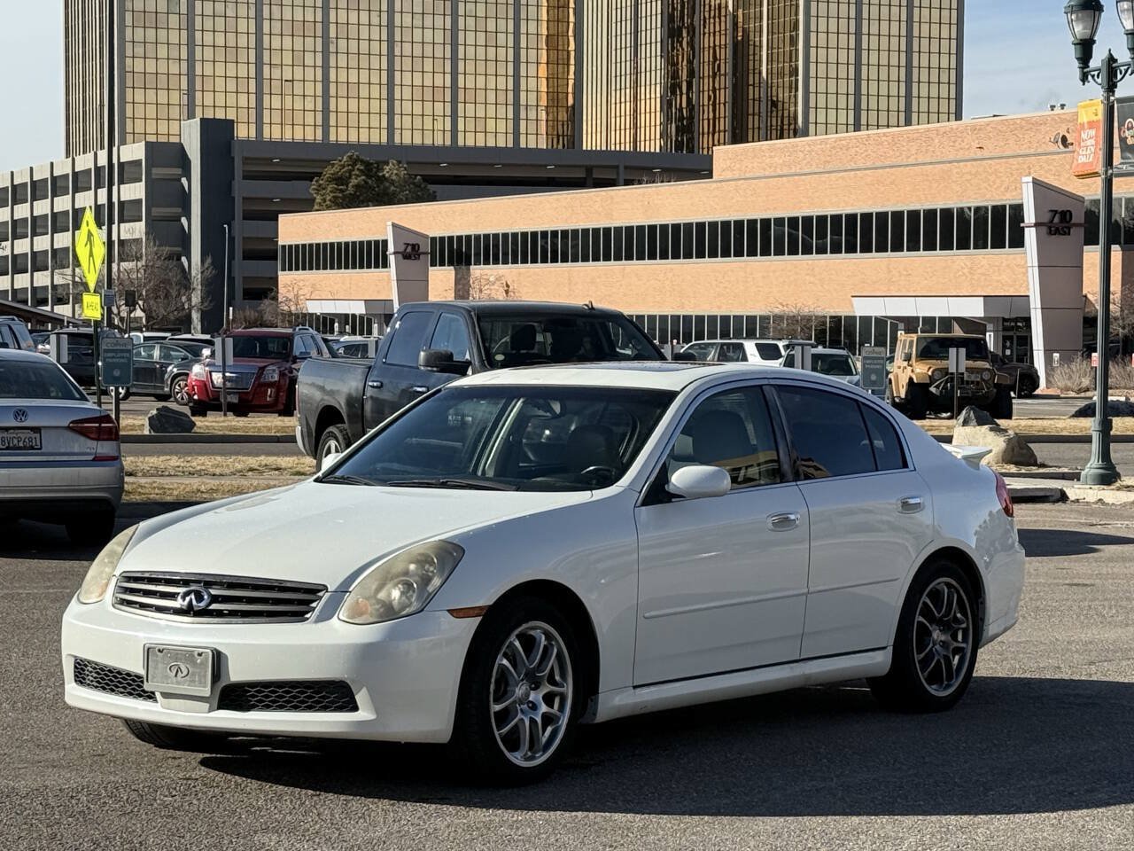Used 2005 INFINITI G35 Sedan w/ (P01) Premium Pkg A RWD image 1
