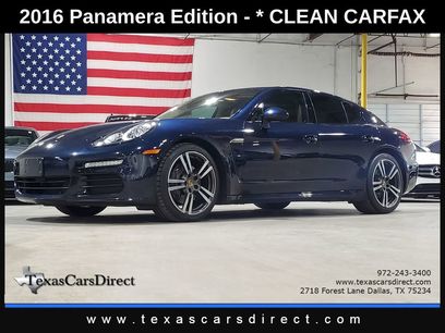 Used 2016 Porsche Panamera Edition