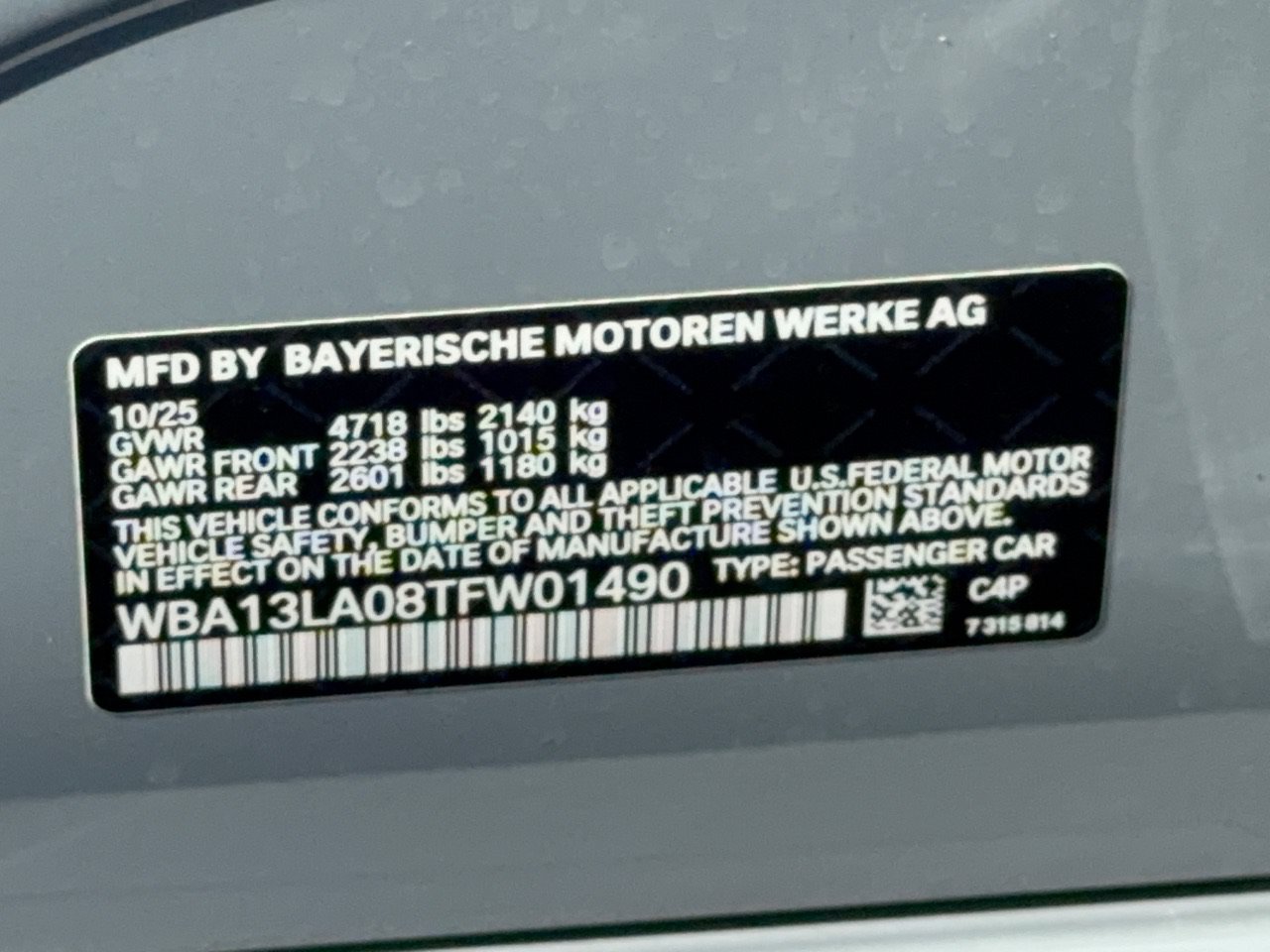 Certified 2026 BMW 330i Sedan w/ M Sport Package RWD image 31