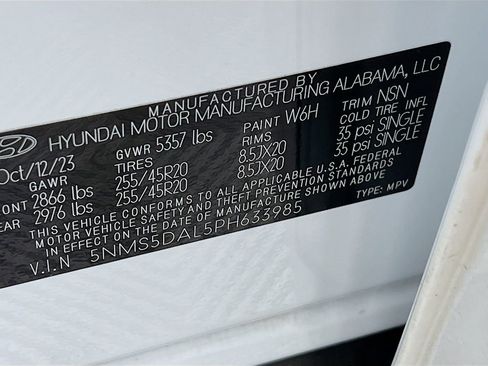 Used 2023 Hyundai Santa Fe Calligraphy image 29