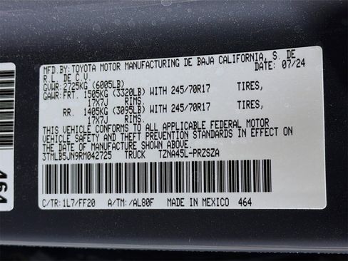 Used 2024 Toyota Tacoma SR5 image 34
