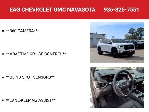 New 2026 GMC Acadia Elevation w/ Black Edition image 8