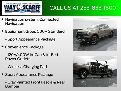 New 2025 Ford Ranger Lariat w/ Convenience Package image 6