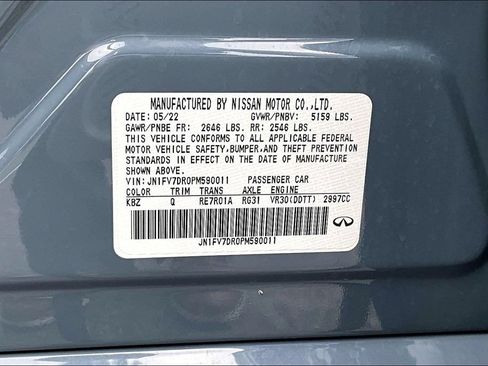 Certified 2023 INFINITI Q50 Red Sport 400 AWD/4WD image 43