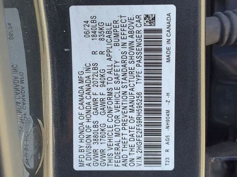 Used 2024 Honda Civic Sport image 23