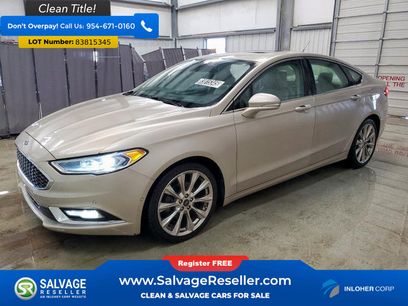Used 2017 Ford Fusion Platinum