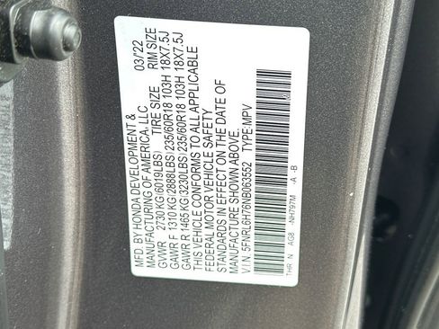 Used 2022 Honda Odyssey EX-L image 33