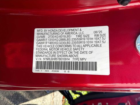 New 2026 Honda Odyssey Touring image 17