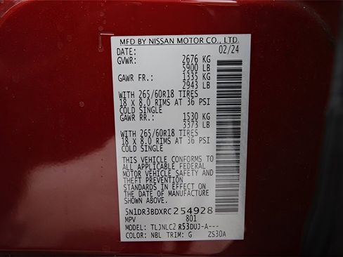 Used 2024 Nissan Pathfinder Rock Creek image 28