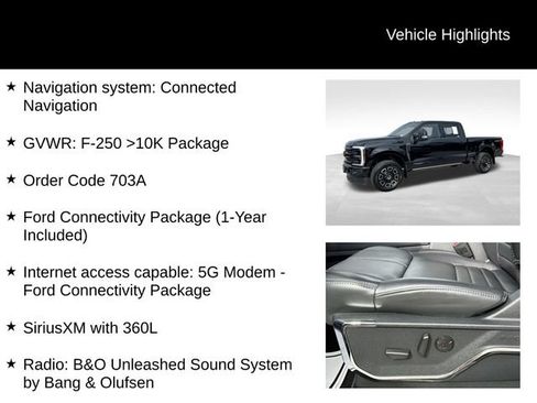 Used 2026 Ford F250 Platinum AWD/4WD image 7