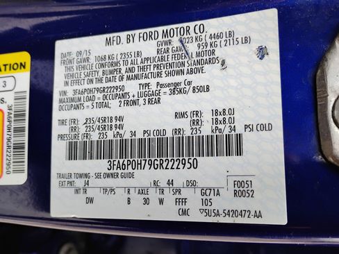 Used 2016 Ford Fusion SE image 38