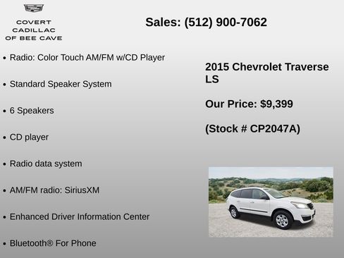 Used 2015 Chevrolet Traverse LS FWD image 12