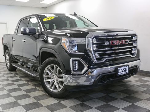 Used 2021 GMC Sierra 1500 SLT w/ SLT Premium Plus Package AWD/4WD image 2