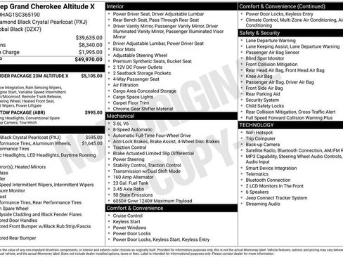 Certified 2025 Jeep Grand Cherokee Altitude AWD/4WD image 13