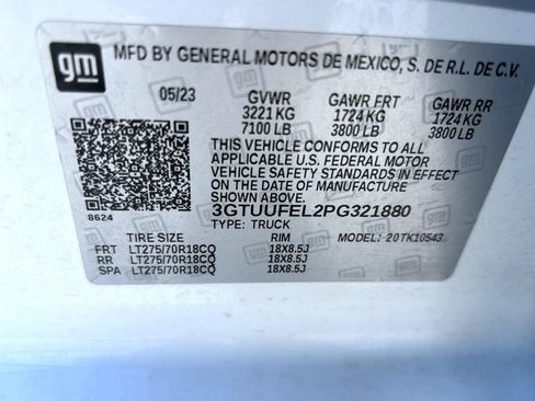 Certified 2023 GMC Sierra 1500 AT4X w/ AT4X AEV Edition AWD/4WD image 26