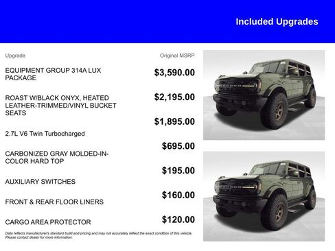 Used 2022 Ford Bronco Outer Banks image 6