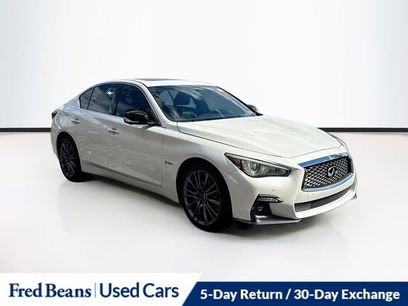 Used 2018 INFINITI Q50 Red Sport 400 w/ Sensory Package (Sport)
