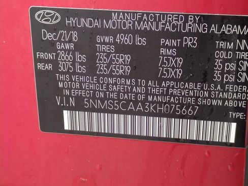 Used 2019 Hyundai Santa Fe Ultimate image 37