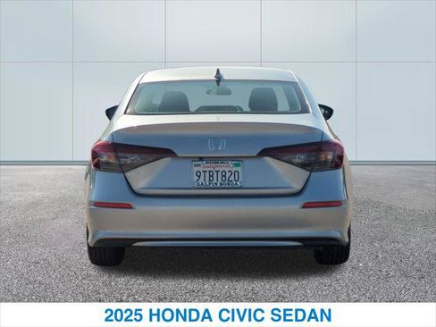 Certified 2025 Honda Civic LX image 8