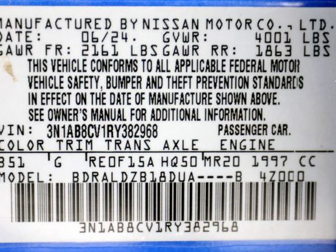 Used 2024 Nissan Sentra SV FWD image 35