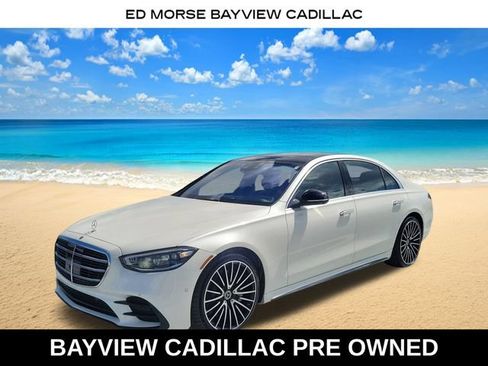 Used 2021 Mercedes-Benz S 580 4MATIC Sedan w/ AMG Line image 1
